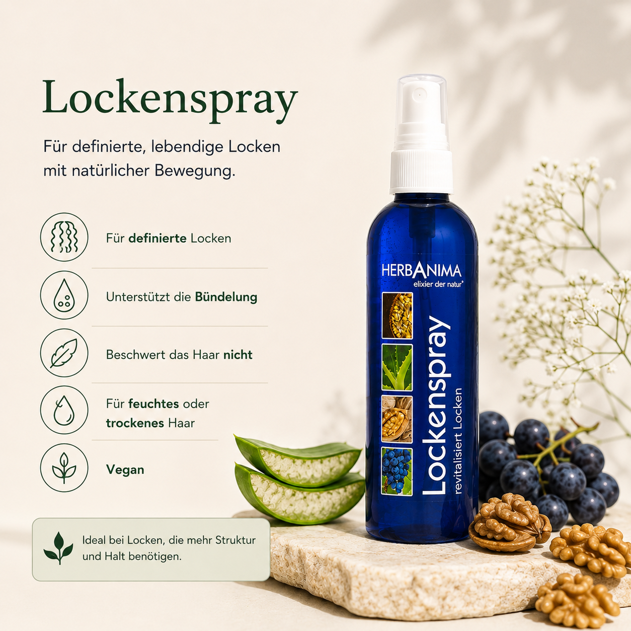 Lockenspray 100 ml.
