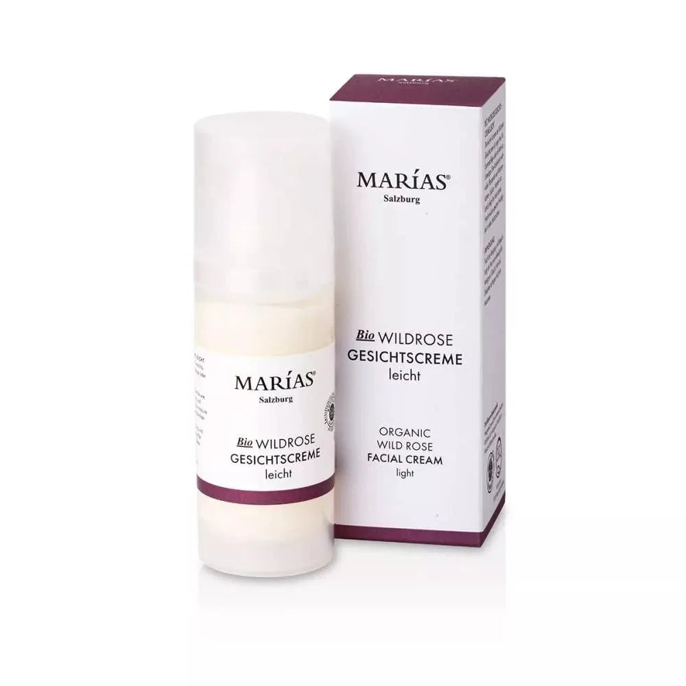 Bio Wildrose Gesichtscreme leicht, 50 ml – Bestandteil des Pflegesets