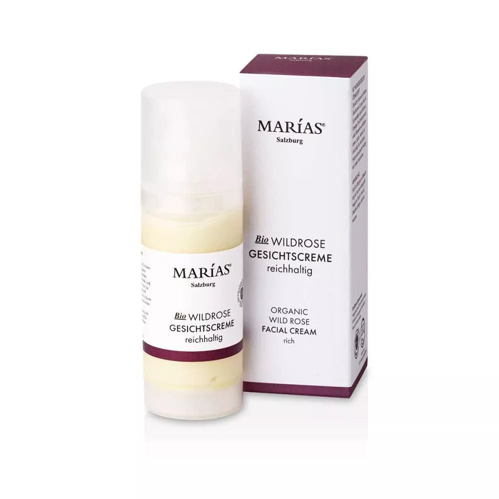 Bio Wildrose Gesichtscreme rich 50 ml - Schönheit aus der Natur