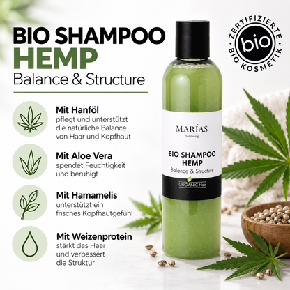 Bio Shampoo Hemp Balance &amp; Structure, 250 ml