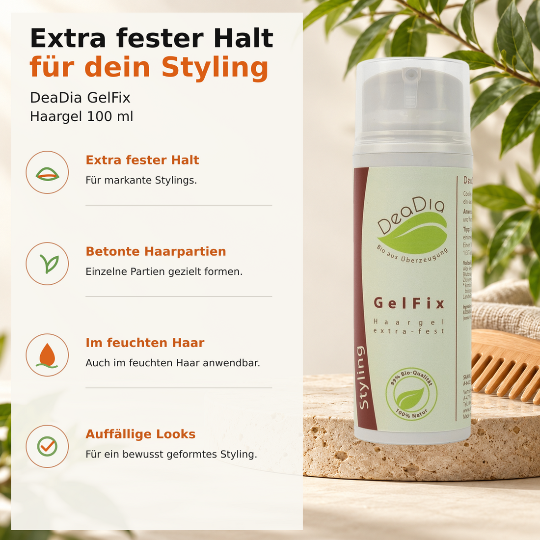 DeaDia GelFix – vier Eigenschaften im TopKam-Stil
