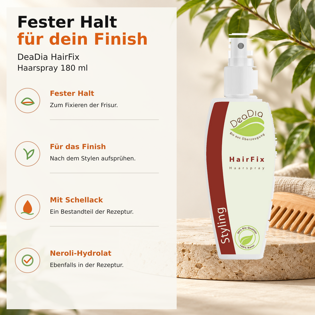 DeaDia HairFix – vier Eigenschaften im TopKam-Stil