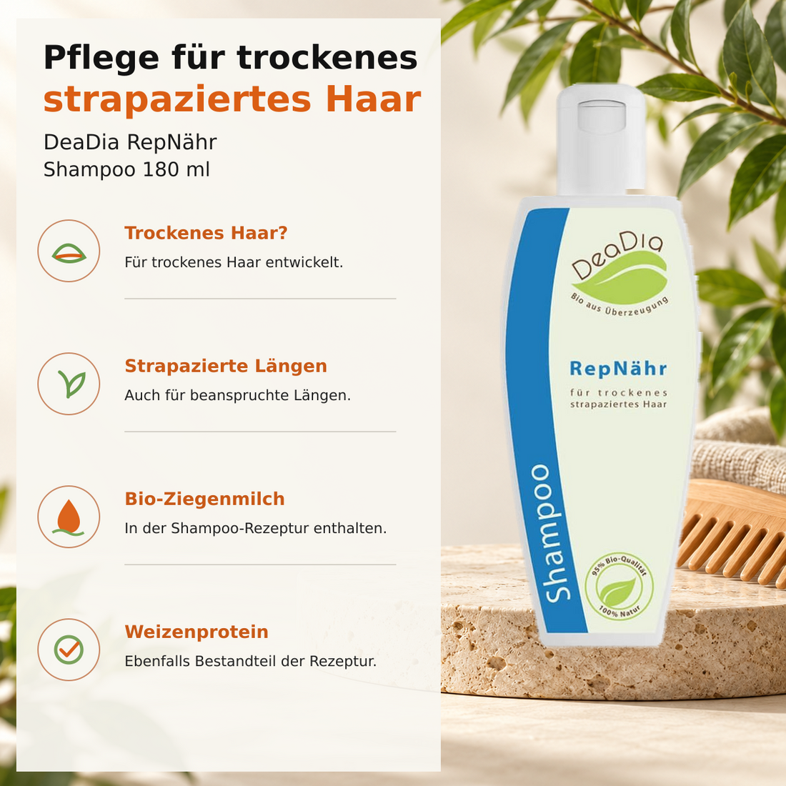 DeaDia RepNähr – vier Eigenschaften im TopKam-Stil