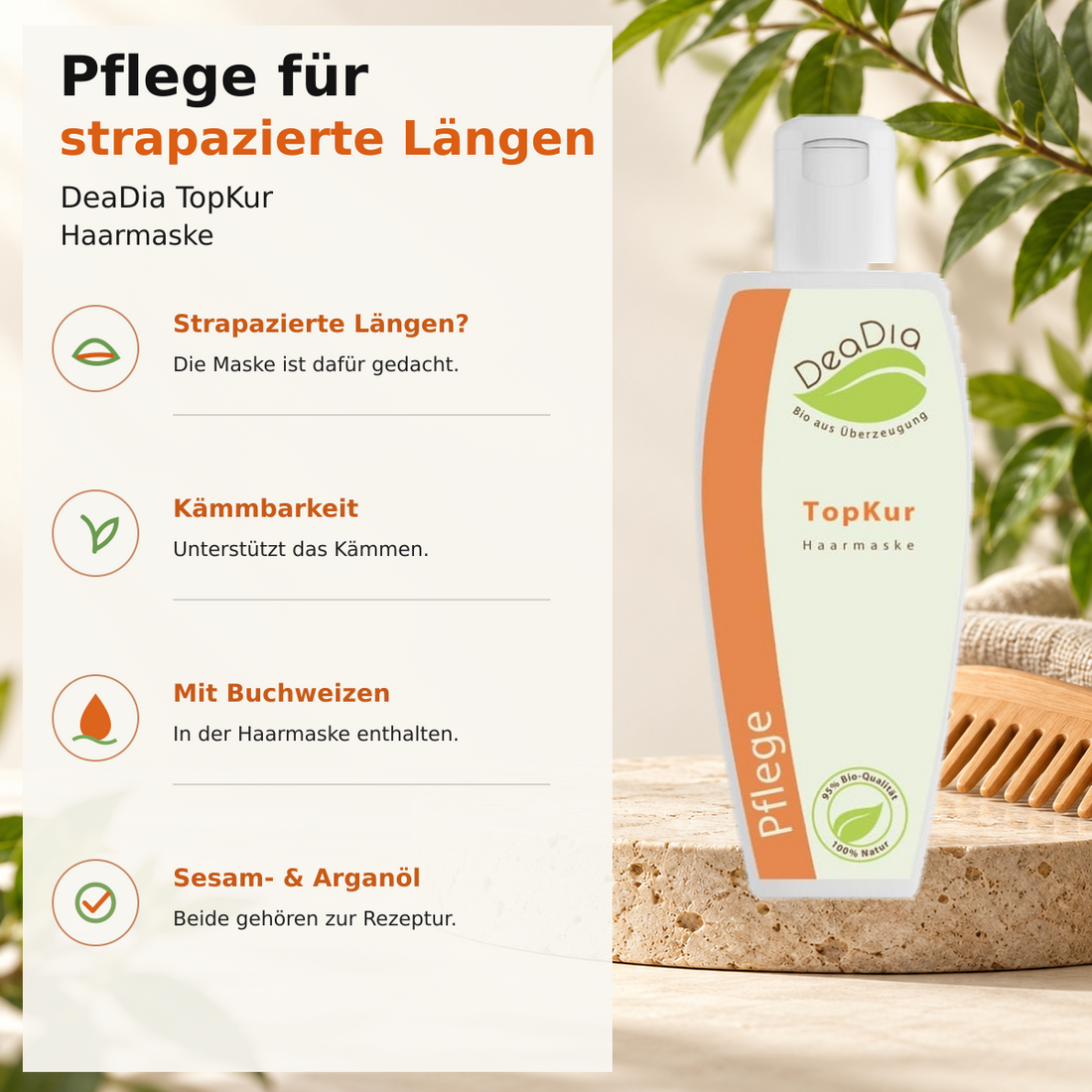 DeaDia TopKur – vier Eigenschaften im TopKam-Stil