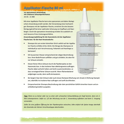 Auftrageflasche 80ml - Schönheit aus der Natur