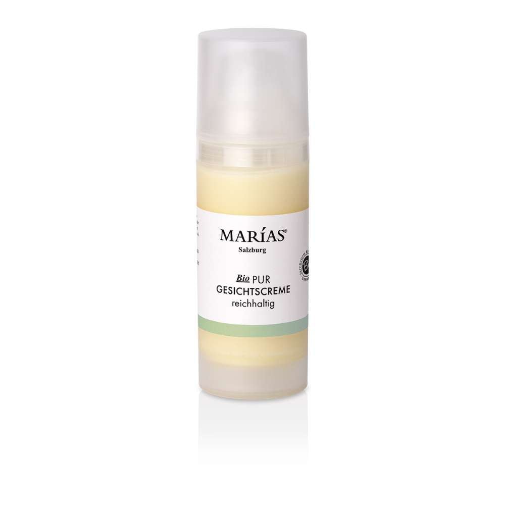 Bio PUR Gesichts Creme reichhaltig, 50 ml – Bestandteil des Pflegesets