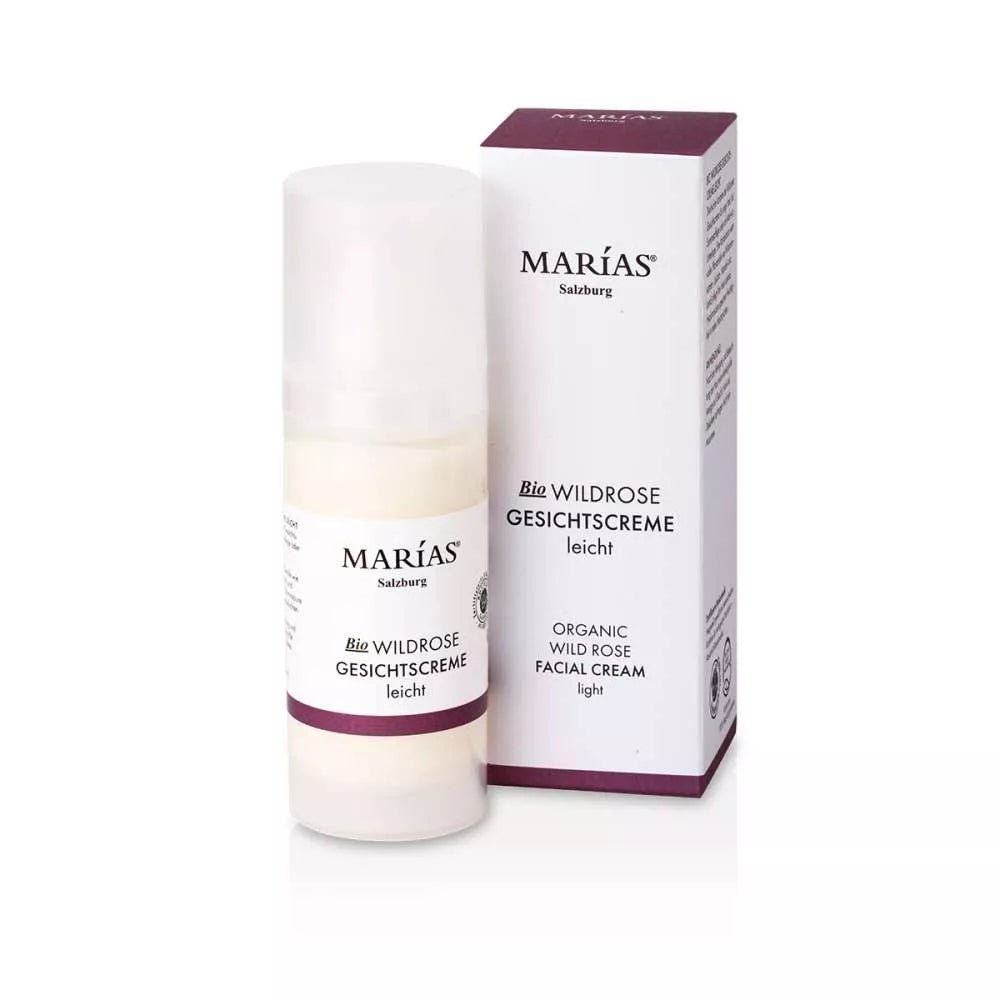 Bio Wildrose Gesichtscreme leicht, 50 ml - Schönheit aus der Natur