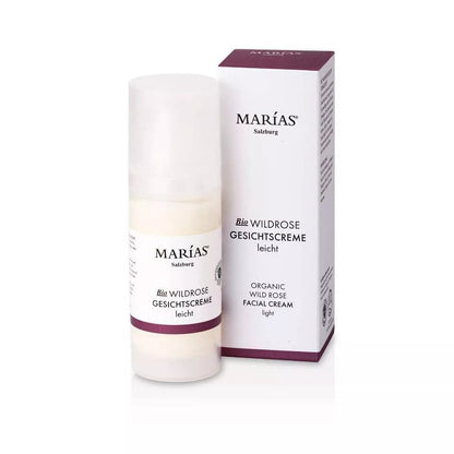 Bio Wildrose Gesichtscreme leicht, 50 ml - Schönheit aus der Natur