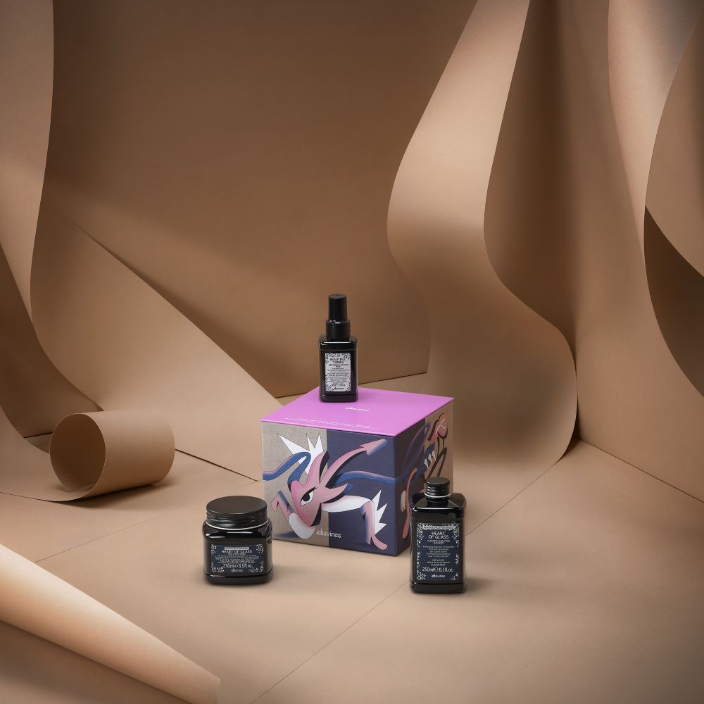 Davines Heart of Glass Geschenkset 2026 – Lipstick &amp; Amplifier