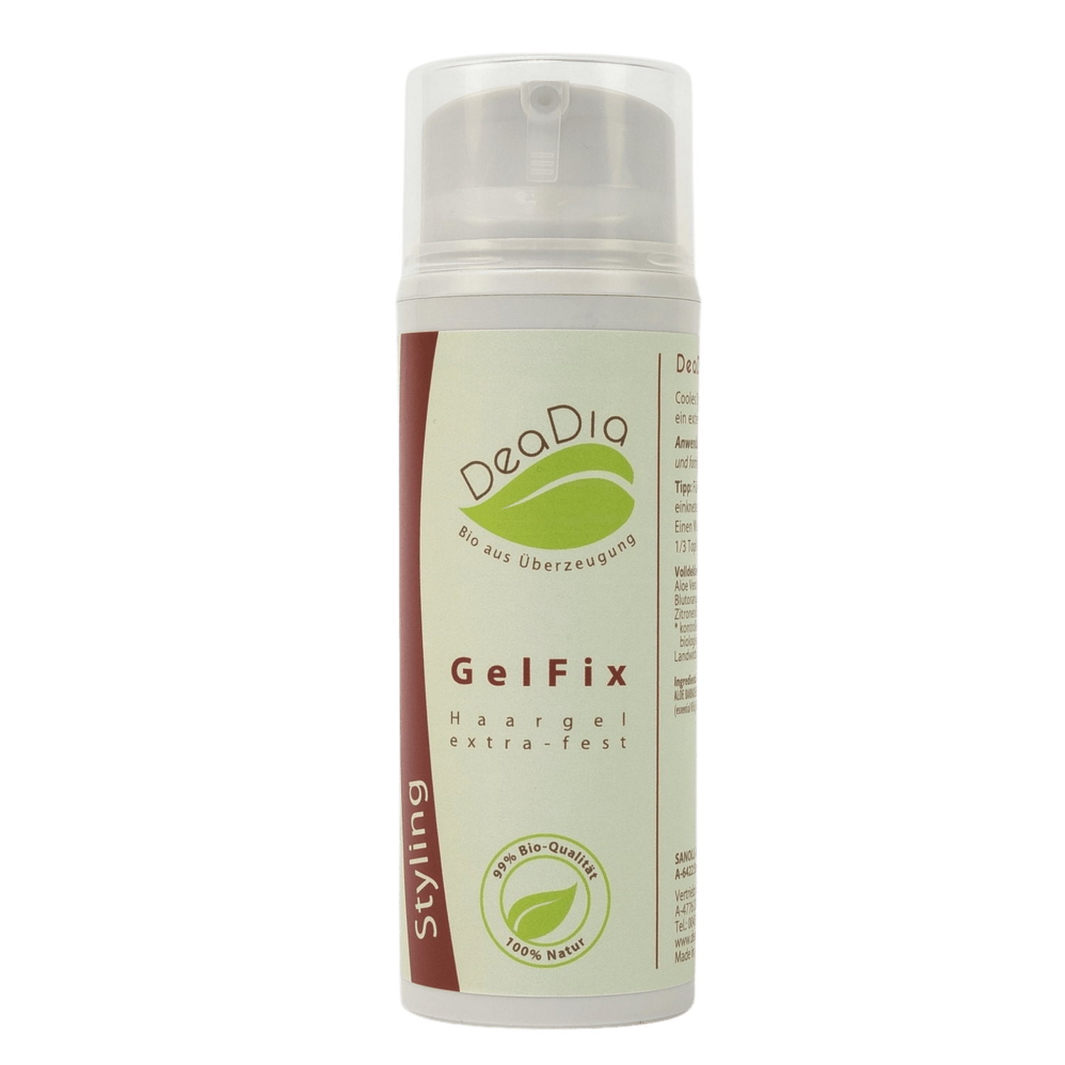 GelFix Haargel 100ml - Schönheit aus der Natur