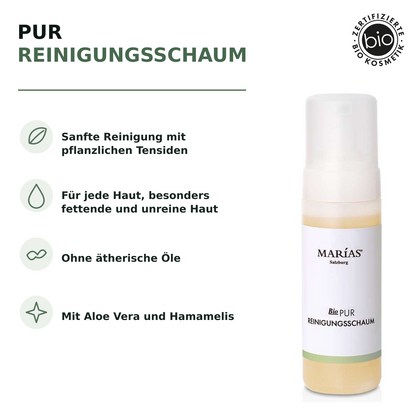 Bio Pur Reinigungsschaum 150ml – Produktvorteile