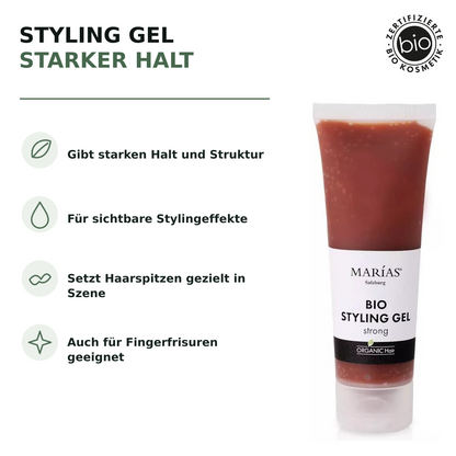 Bio Styling Gel Starker Halt, 80 ml – Produktvorteile