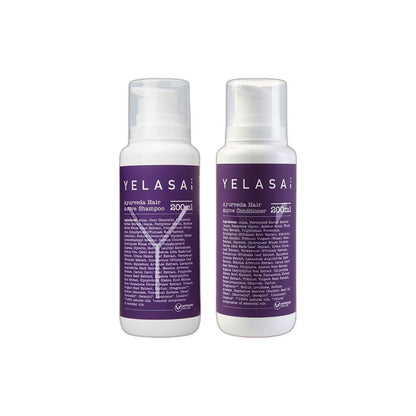 YELASAI Haarpflege-Duo – Shampoo und Conditioner – alle enthaltenen Produkte