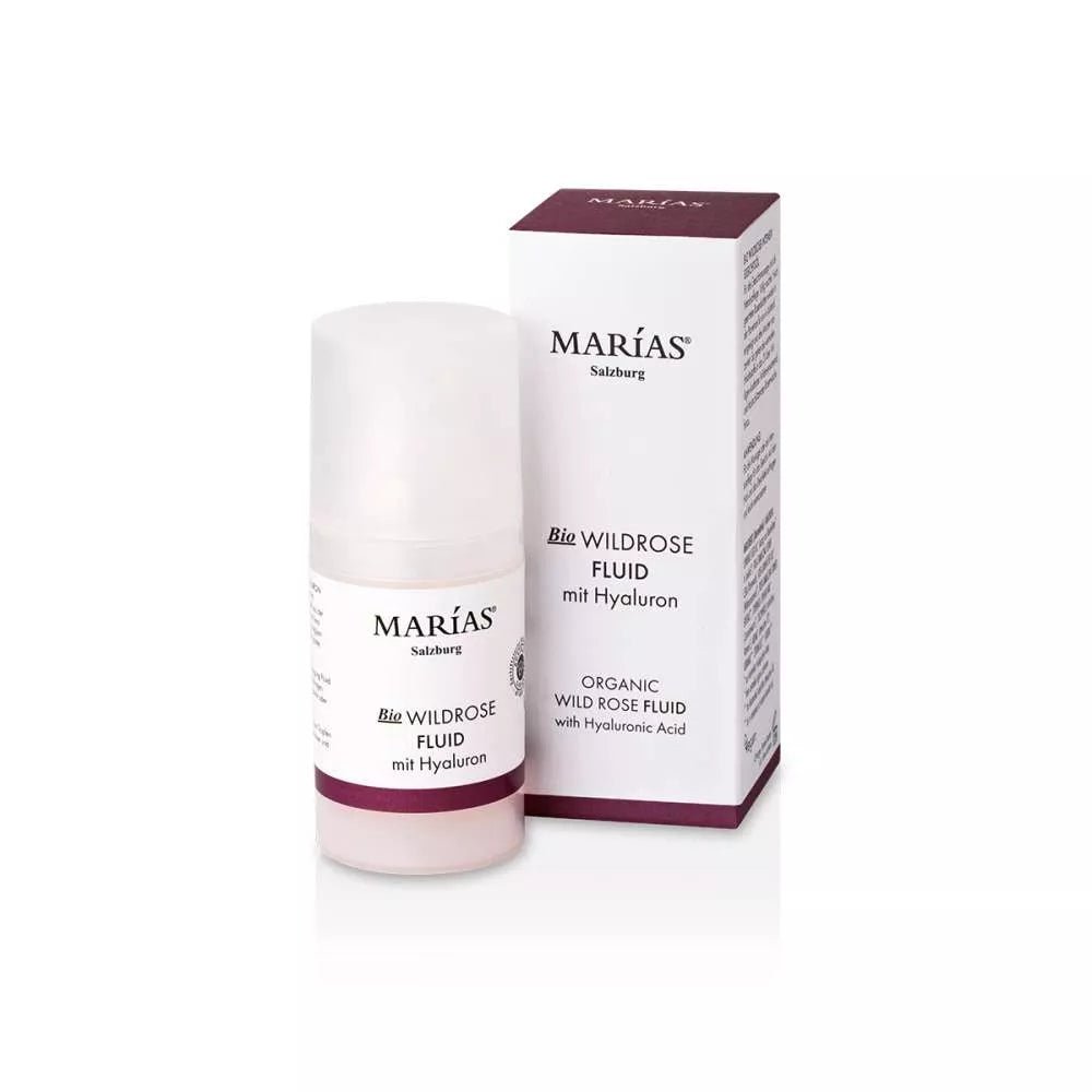 Wilde Rose Fluid – mit Hyaluron 30 ml. - Schönheit aus der Natur