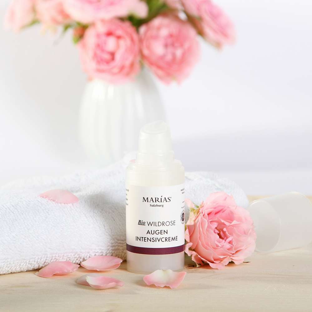 Bio Wildrose Augen Intensivcreme, 15 ml