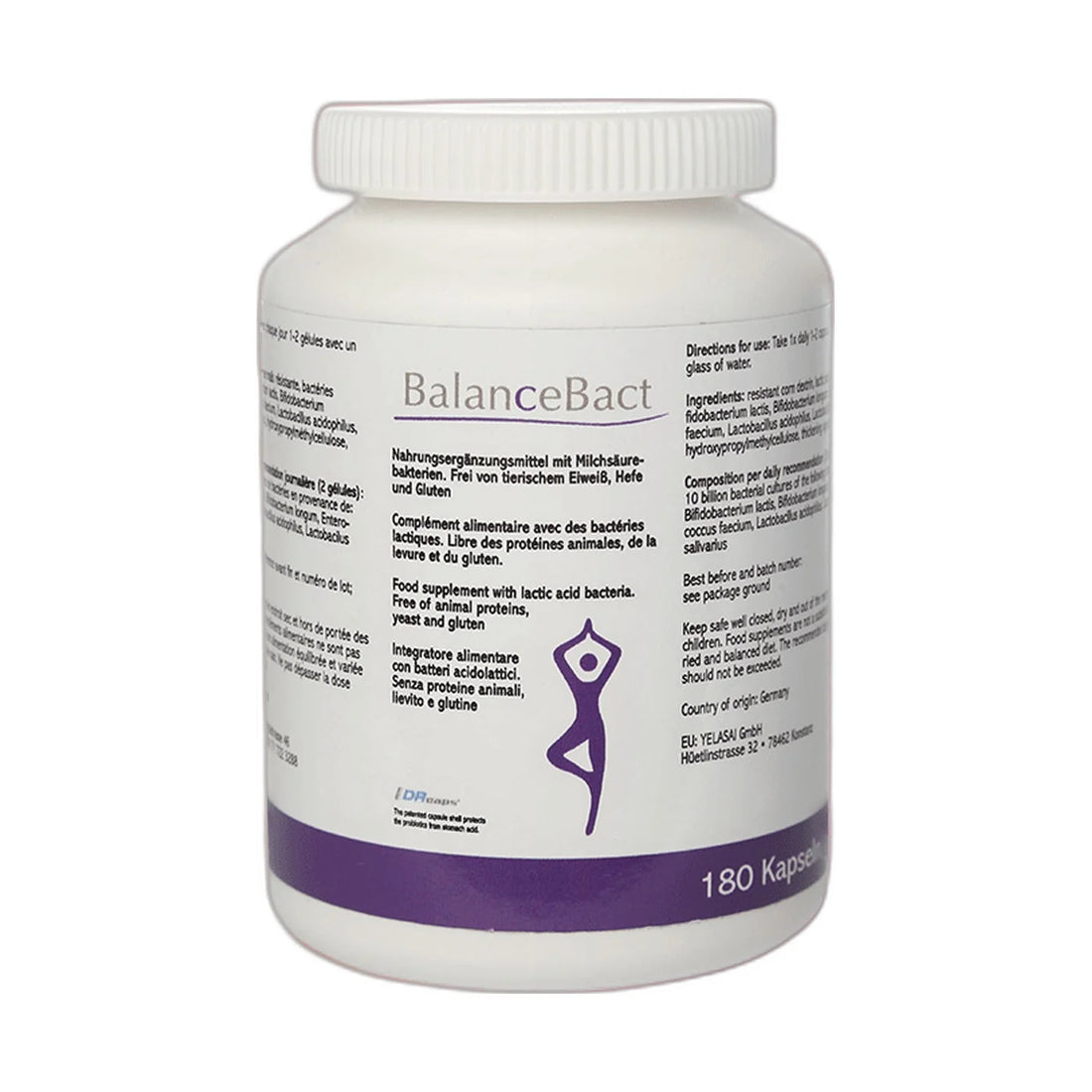 YELASAI BalanceBact 180 Kapseln